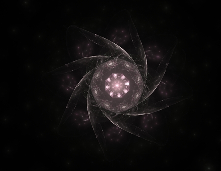 Abstract design against dark backgroundの写真素材