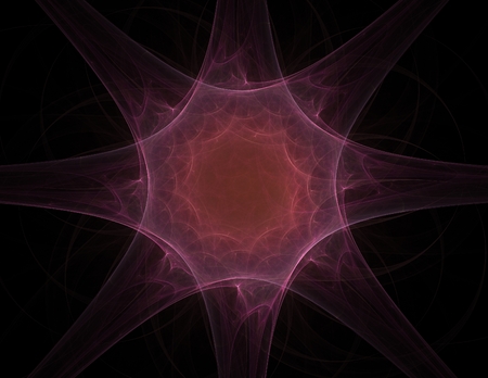 Background consists of fractal color textureの写真素材