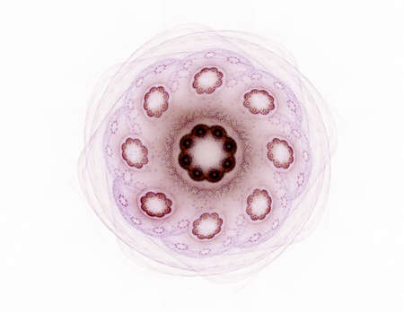 Abstract fractal patterns and shapesの写真素材