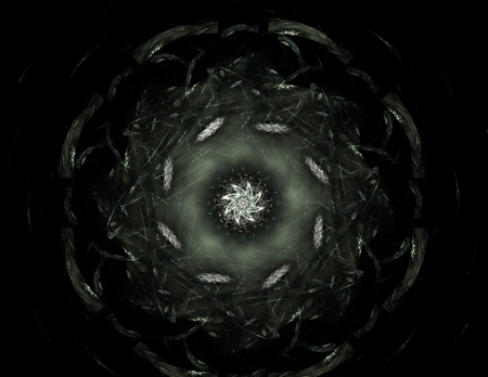 Abstract fractal wreckageの写真素材