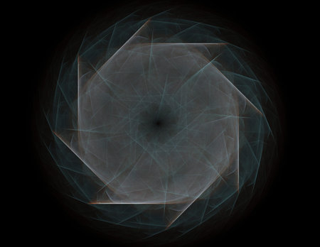 Abstract fractal patterns and shapes. Fractal texture for prints.