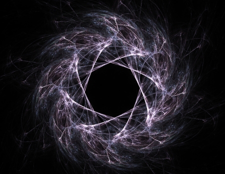 Abstract fractal patterns and shapes. Fractal texture for prints.の写真素材