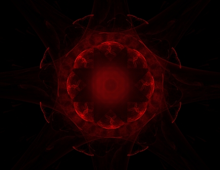 Illustration of Gold glittering star dust circleの写真素材