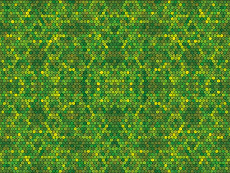 Kaleidoscopic low poly circle style mosaic backgroundのイラスト素材
