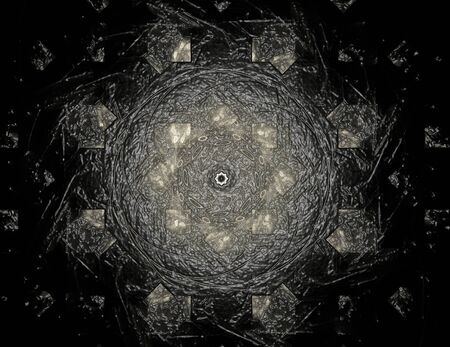 Lacy colorful clockwork pattern.の写真素材