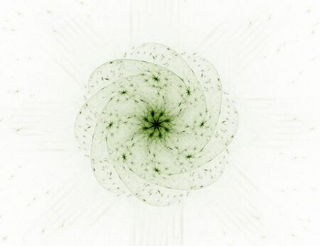 Lacy colorful clockwork pattern. Digital fractal art design. Abstract design of sacred symbols signs geometry. Designs of astrology alchemy magic. Geometric Spiral. Abstract Colorful Fractal Texture.の写真素材