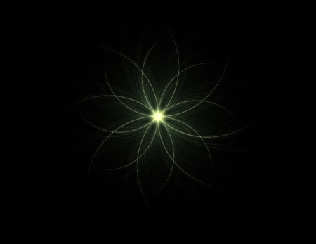 Fractal computer generated pattern, digital artwork for creative graphic designの写真素材