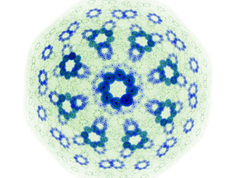 Abstract fractal patterns and shapes. Fractal texture for prints.