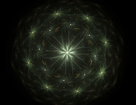 Abstract design made of sacred symbols signs geometry and designs on the subject of astrology alchemy magicの写真素材
