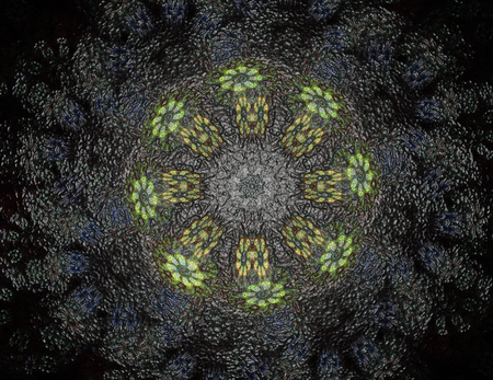 Abstract design made of sacred symbols signs geometry and designs on the subject of astrology alchemy magicの写真素材