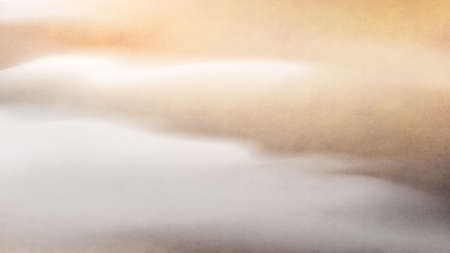 Old white paper background, off white or beige color with faint vintage marbled texture.の写真素材