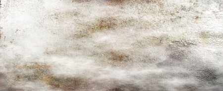 Green wall texture for designer background. Artistic plaster. Rough lighted surface. Abstract...