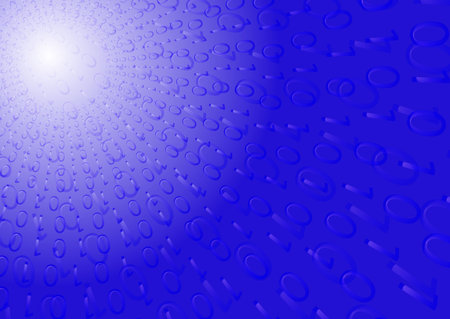 digital star background