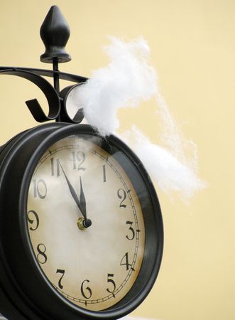 clock (five minutes to twelve)                             の写真素材