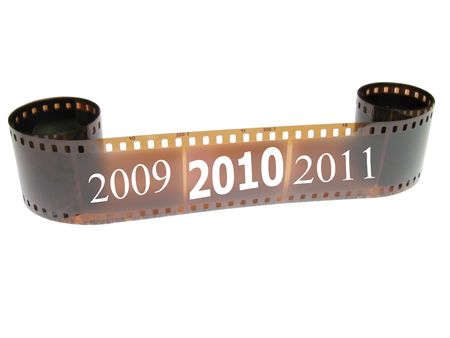 new year filmstrip                               の写真素材