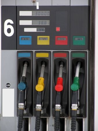 fuel filling column                               の写真素材