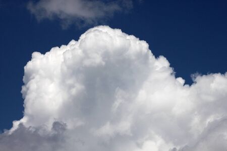 clouds in blue skyの写真素材