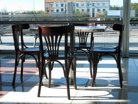 interior of cafeの写真素材