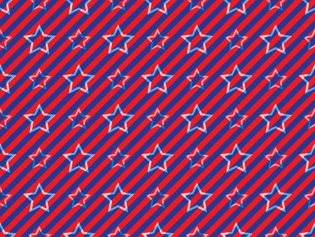 abstract seamless stars and stripes patternのイラスト素材