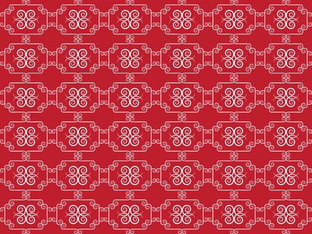 abstract seamless vintage patternのイラスト素材