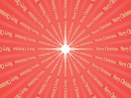 abstract red rays Merry Christmas backgroundのイラスト素材