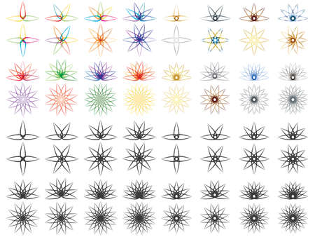 collection of logos for your companyのイラスト素材