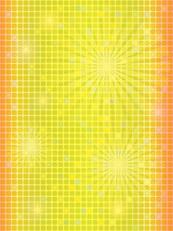 bright event bill mosaic background with lightsのイラスト素材