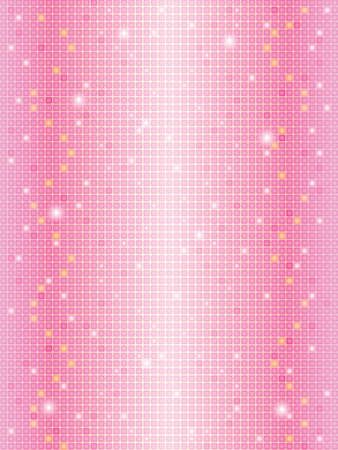 abstract mosaic background with lightsのイラスト素材