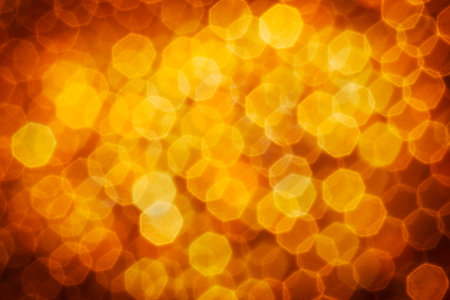 abstract Christmas lights bokeh background