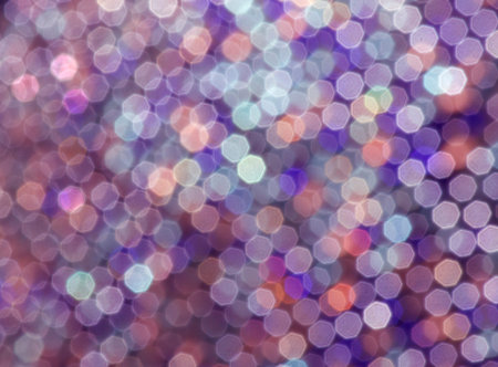 abstract Christmas lights bokeh background