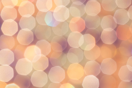 abstract Christmas lights bokeh background