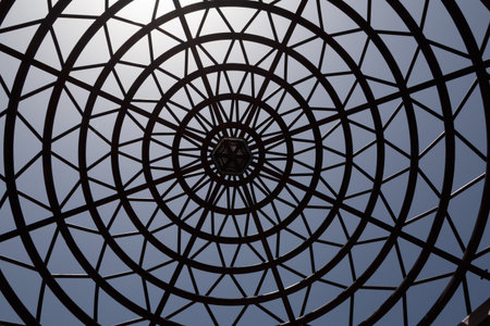 detail of decorative dome