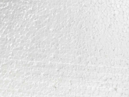 close up of white foam plastic textueの写真素材
