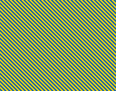 Stand with Ukraine: background made of diagonal Ukrainian flag stripesの写真素材