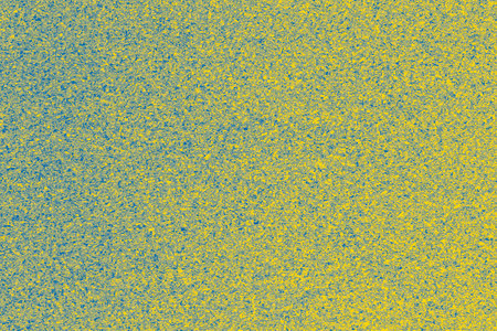 close up of cork board texture colored in colors of Ukrainian flagの写真素材