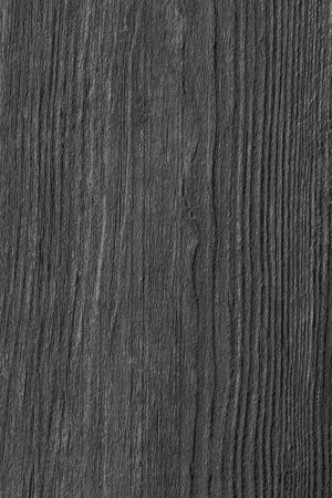 black and white photo of old wooden board backgroundの写真素材