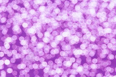 abstract holiday backdrop: close up of purple bokeh backgroundの写真素材