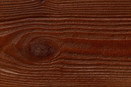 close up of brown wooden board backgroundの写真素材
