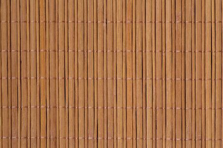 close up of lightbrown bamboo napkin backgroundの写真素材