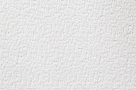 close up of white textured paper for watercolor backgroundの写真素材