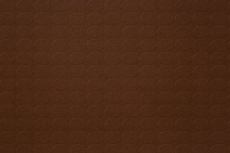 abstract background: coffee color cardboard with coffee beans patternの写真素材
