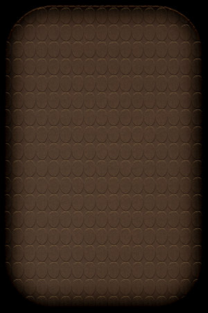 abstract background: close up of coffee color cardboard with coffee beans patternの写真素材