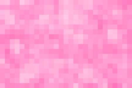 abstract digital rasterisation backdrop: close up of pink color pixels patternの写真素材