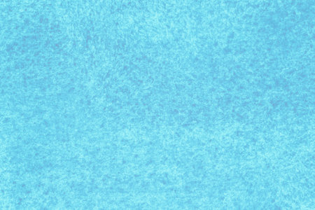 abstract artistic background: close up of canvas stained with blue and cyan paintsの写真素材