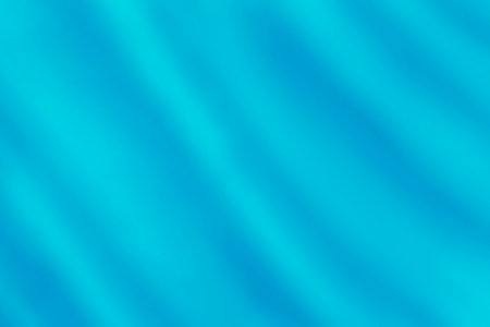 abstract smooth background: close up of aqua color liquid paint strokesの写真素材