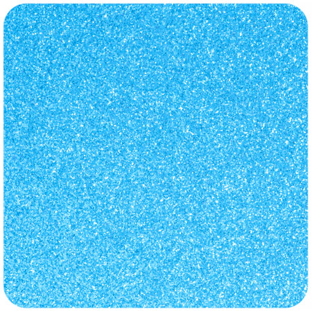 abstract design element: blue color glitter tile with rounded corners on white backgroundの写真素材