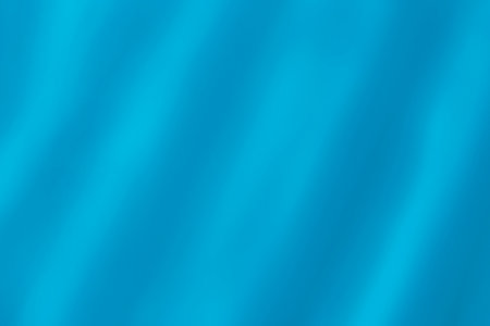 abstract smooth artistic backdrop: close up of light blue liquid paint wavesの写真素材