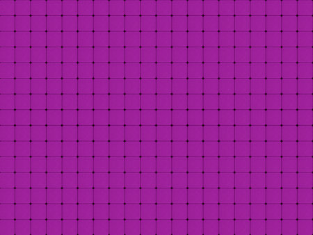abstract seamless pattern: purple color rounded tiles against black backgroundの写真素材
