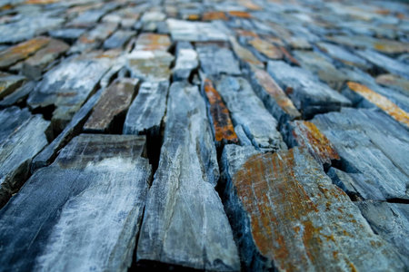 The old blue loan texture