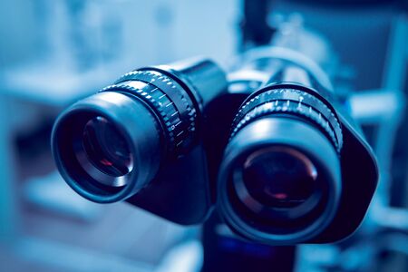 Ophthalmic equipment. Medical laboratory. Modern medical technology の写真素材